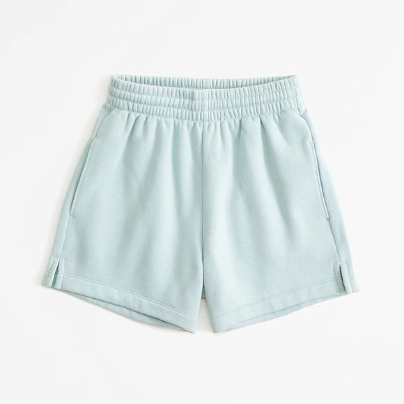 Abercrombie & Fitch Pants - Abercrombie Vintage Sunday Shorts Light Blue